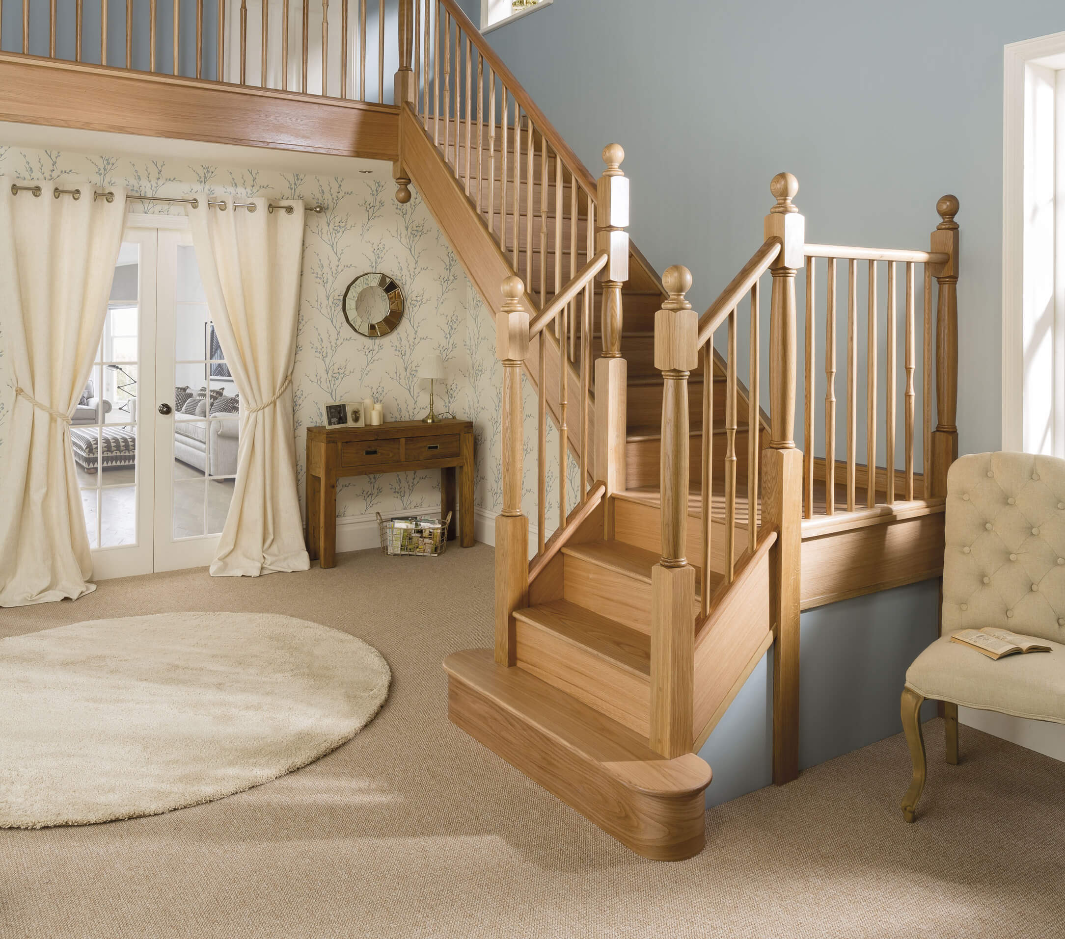 Bespoke Oak Staircase - Neville Johnson