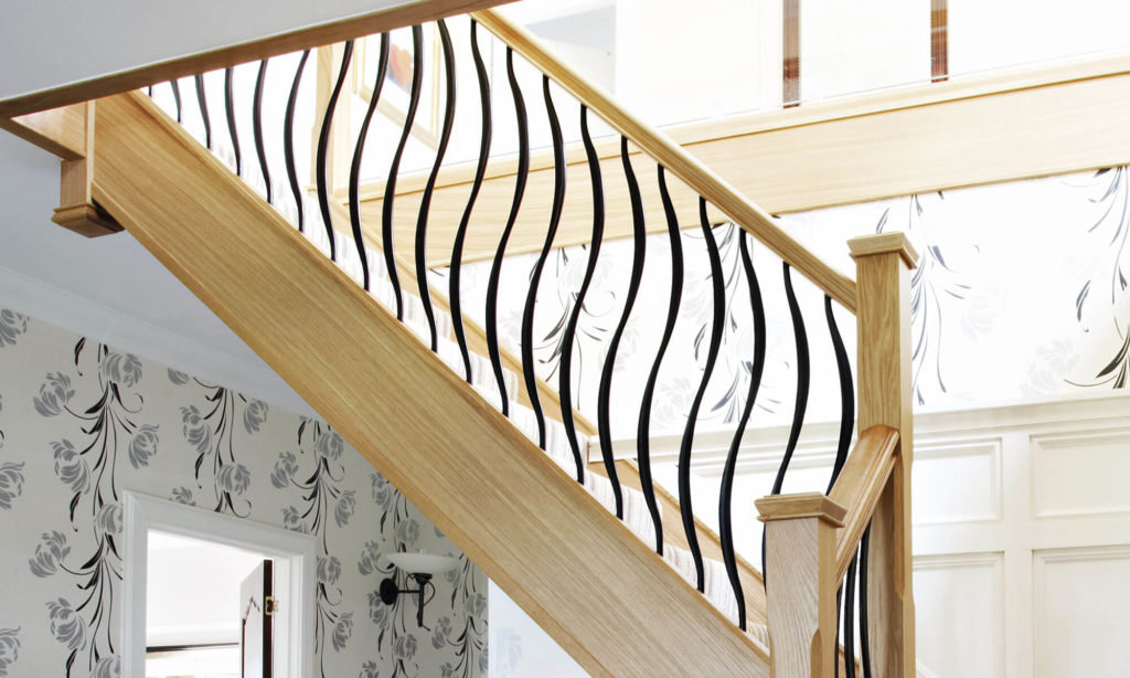 Decorative Steel and Timber Staircase - Neville Johnson