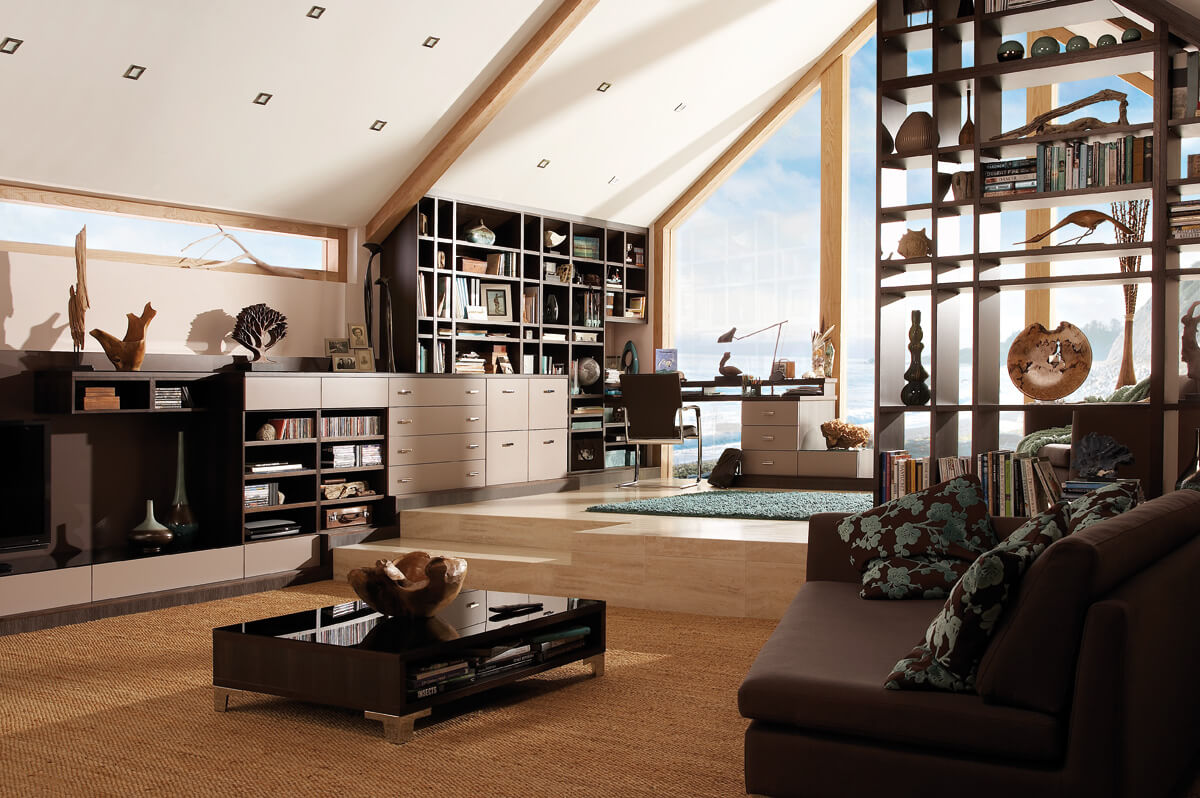 fitted modern living room furniture uk