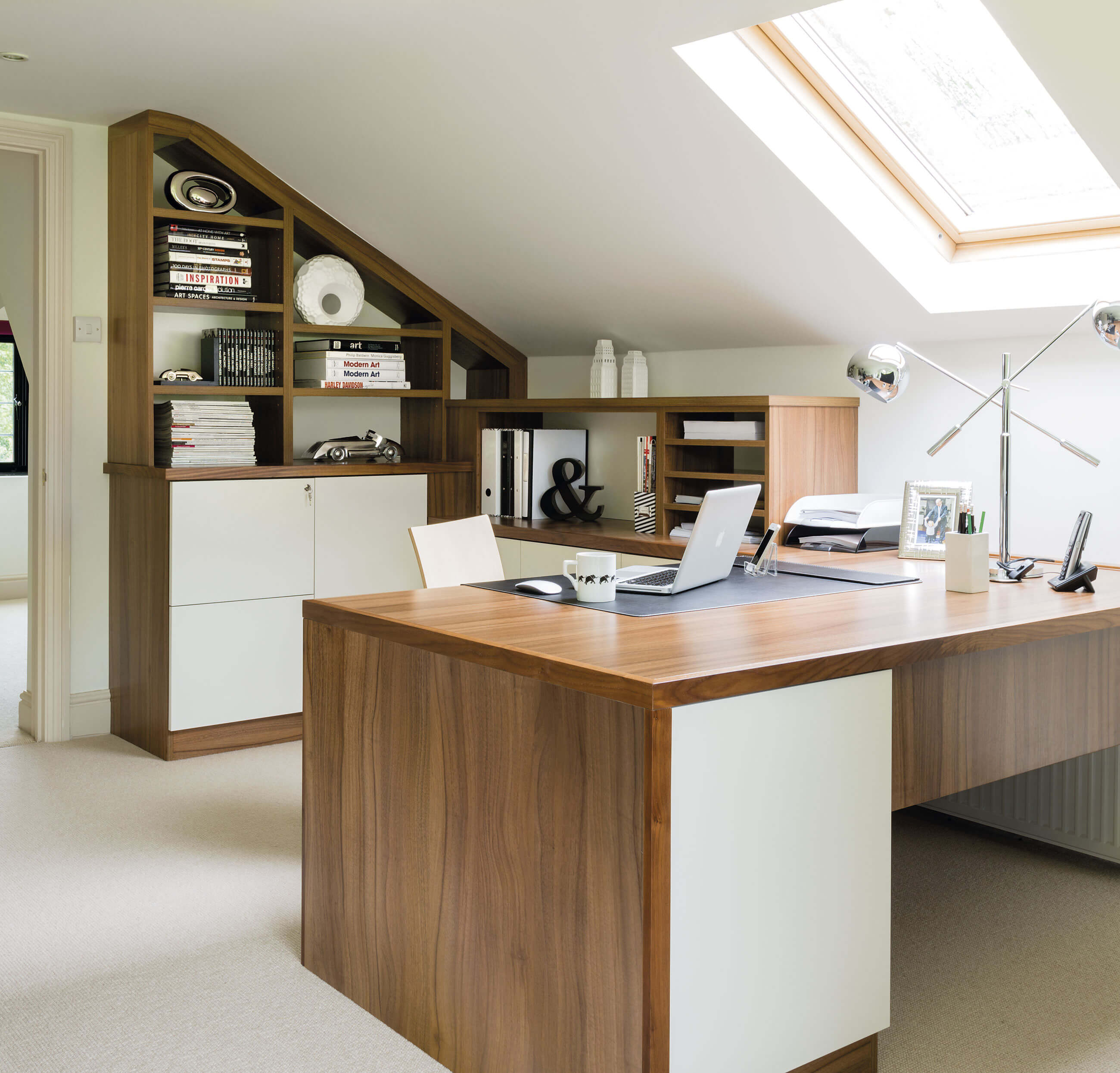 Spacious Loft Home Office Neville Johnson   Spacious Loft Home Study 1 