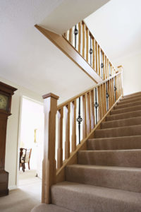 Timber and Steel Staircase - Neville Johnson